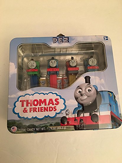 Thomas The Train Collectible Tin Tote Pez Candy Set