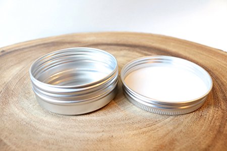1oz screw Top Round Tin Containers for Crafts Cosmetics Candles Geocaching (34)