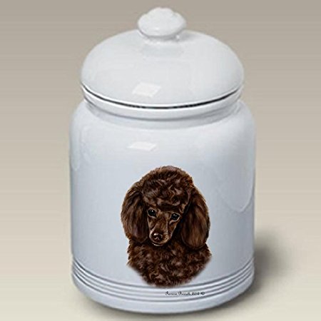 Poodle Chocolate - Tamara Burnett Treat Jars