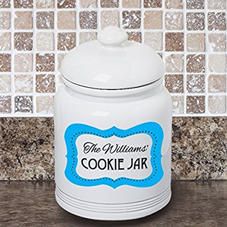 Cookie Jar Personalized with Family Name