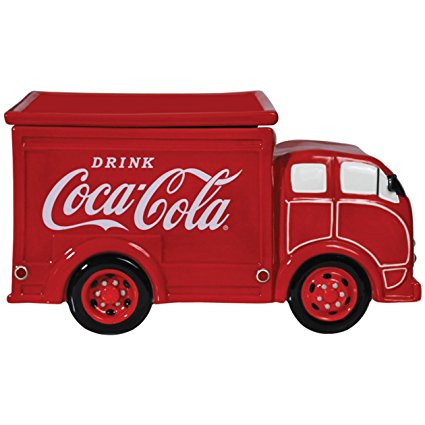 Westland Giftware Ceramic Cookie Jar, 6.5-Inch, Coca-Cola Delivery Truck