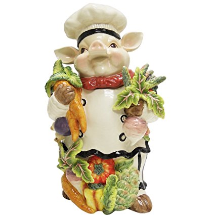 Chef Pig Cookie Jar