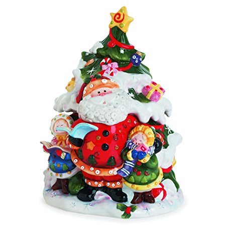 Singing Santa Collection, Tree Cookie Jar