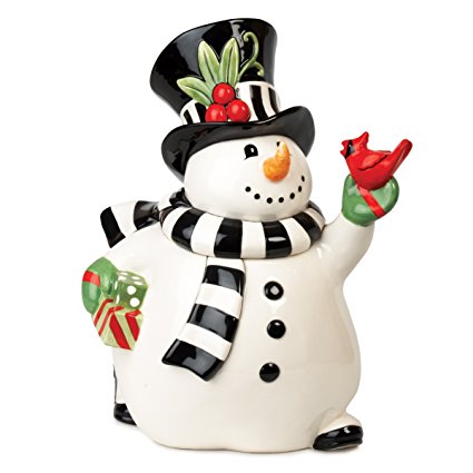 Frosty's Frolic Snowman Collection, Cookie Jar