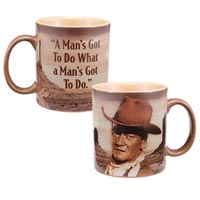 A man's got to do... 12-Ounce Ceramic Mug