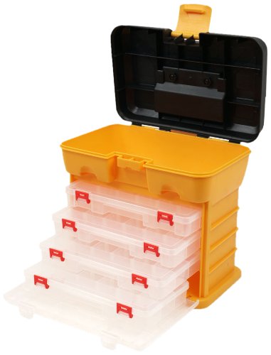 Stalwart 53 Compartment Durable Plastic Storage Tool