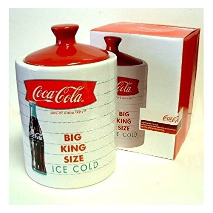 Coca Cola Collectible Big Snack Treat Cookie Jar